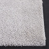 Safavieh Tahoe Shag 4'-0" x 6'-0" Rug in Light Grey