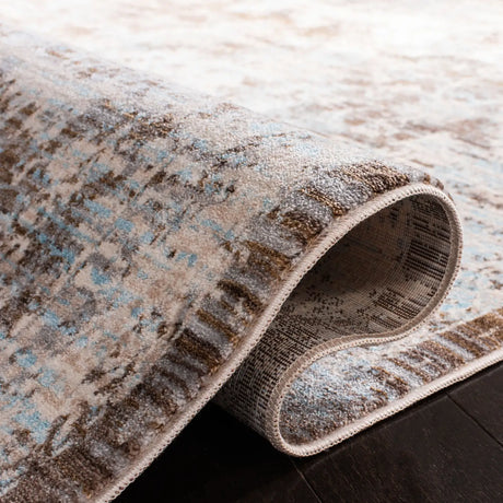 Safavieh Vintage Persian 4'-0" x 6'-0" Rug in Brown / Light Blue