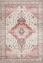 Loloi Skye Sky-02 Ivory/Berry Rugs - main flat