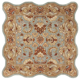 Safavieh Heritage 6'-0" x 6'-0" Rug in Blue / Beige