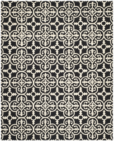 Safavieh Cambridge 10'-0" x 14'-0" Rug in Black / Ivory