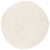 Safavieh August Shag 900 5'-3" x 5'-3" Rug in Ivory