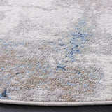 Safavieh Bayside 6'-7" x 6'-7" Rug in Blue / Grey