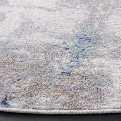 Safavieh Bayside 6'-7" x 6'-7" Rug in Blue / Grey