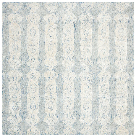 Safavieh Glamour 6'-0" x 6'-0" Rug in Blue / Ivory