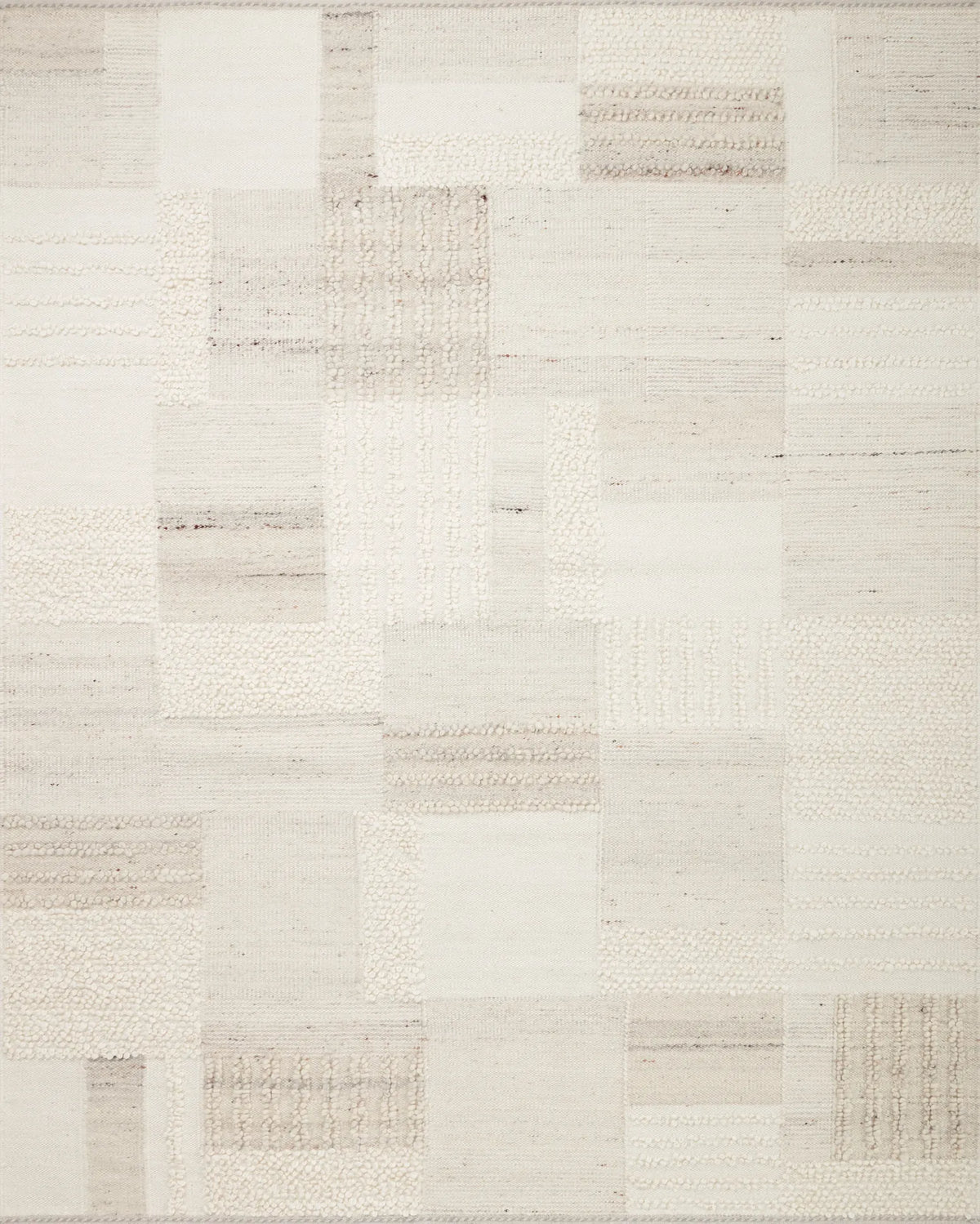 Loloi Manfred Man-01 Ivory/Pebble Rug - main flat