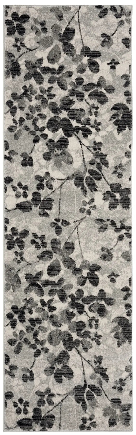 Safavieh Evoke 2'-2" x 7'-0" Rug in Grey / Black