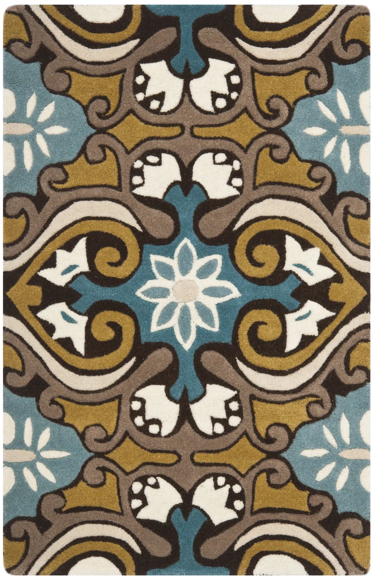 Safavieh Wyndham 2'-0" x 3'-0" Rug in Blue / Multi