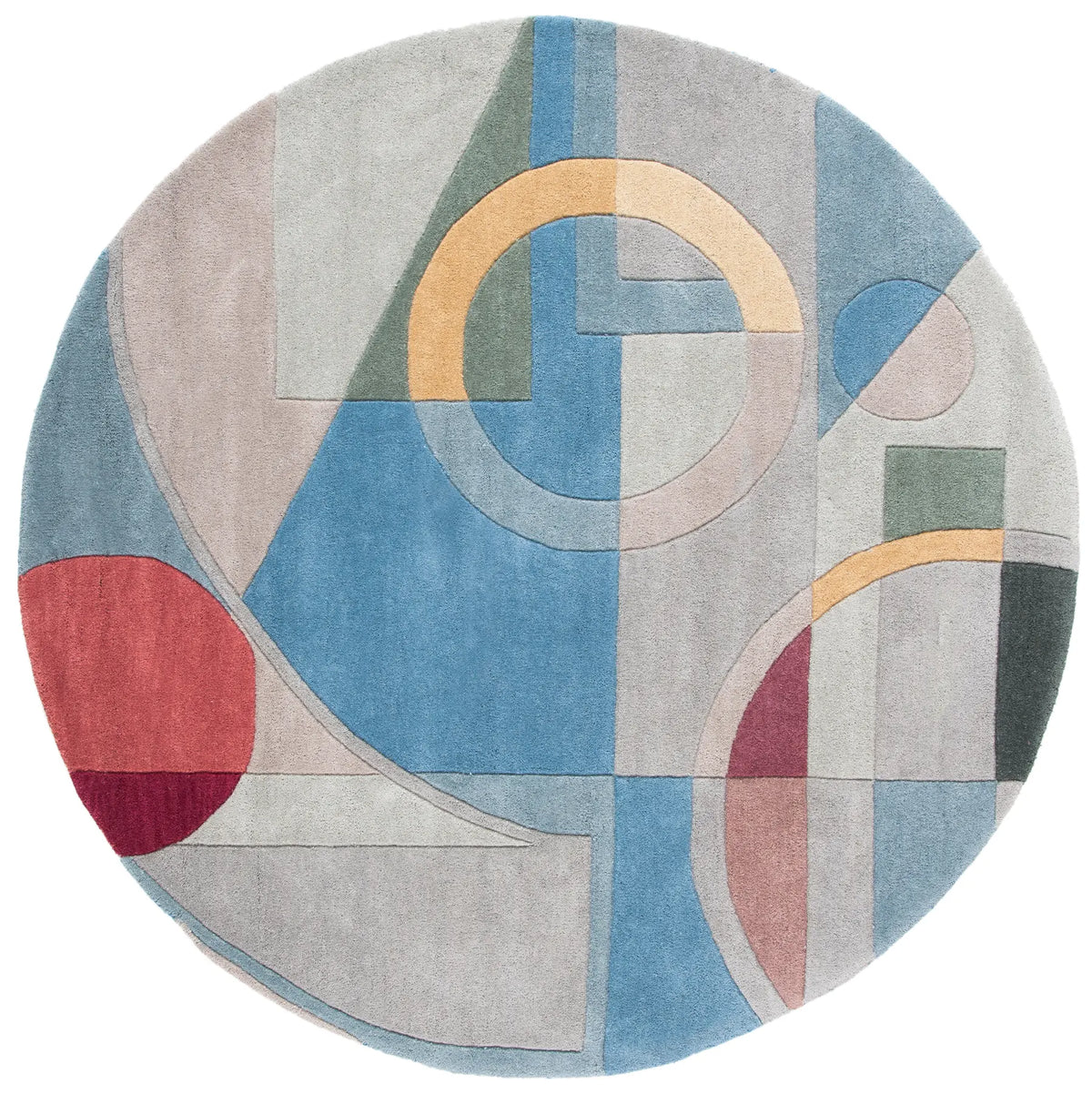 Safavieh Rodeo Drive 5'-9" x 5'-9" Rug in Blue / Multi