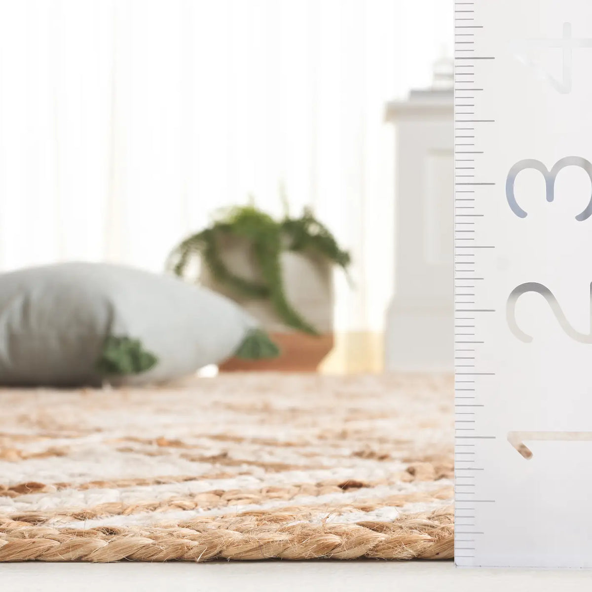 Safavieh Cape Cod 4'-0" x 6'-0" Rug in Natural / Ivory