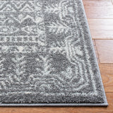 Safavieh Tulum 4'-0" x 6'-0" Rug in Dark Grey / Ivory