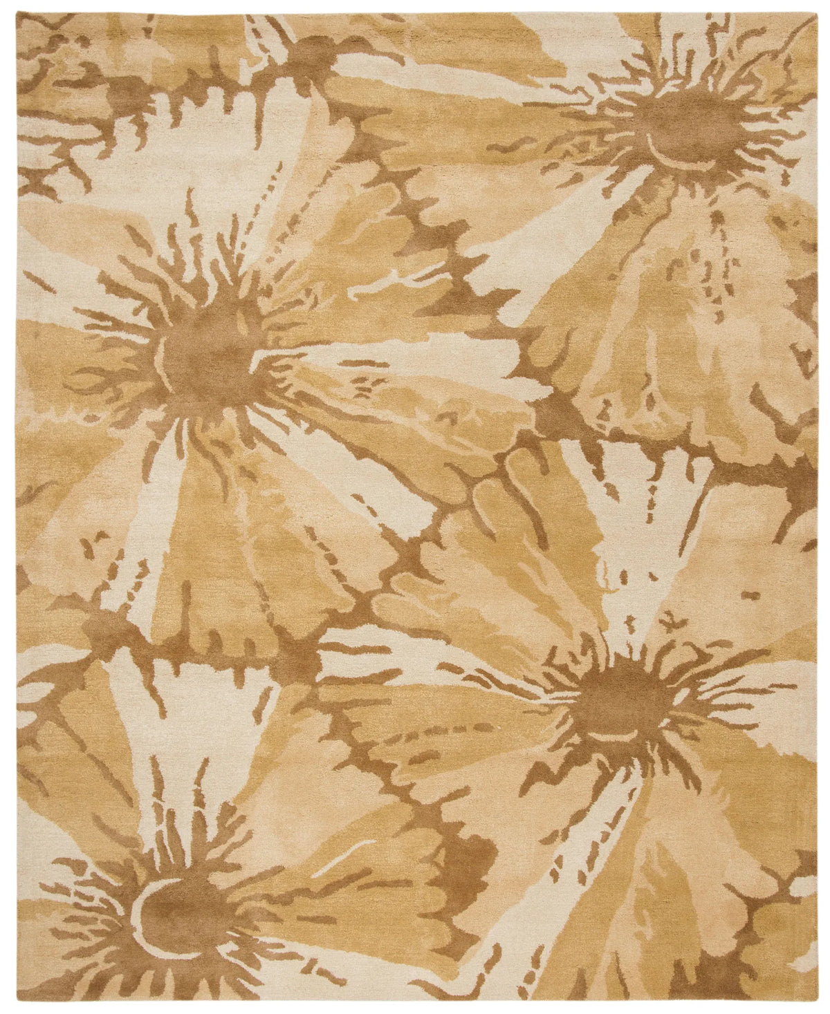 Safavieh Soho 7'-6" x 9'-6" Rug in Brown / Ivory