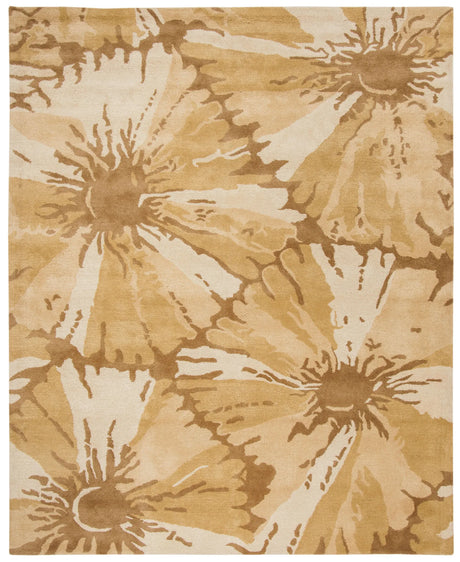 Safavieh Soho 7'-6" x 9'-6" Rug in Brown / Ivory