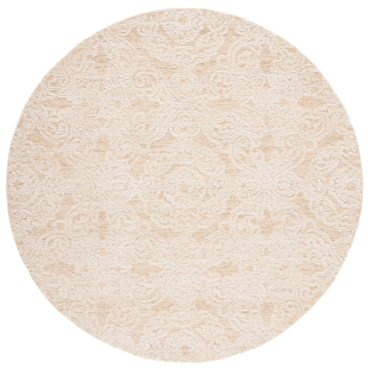 Safavieh Metro 6'-0" x 6'-0" Rug in Gold / Ivory
