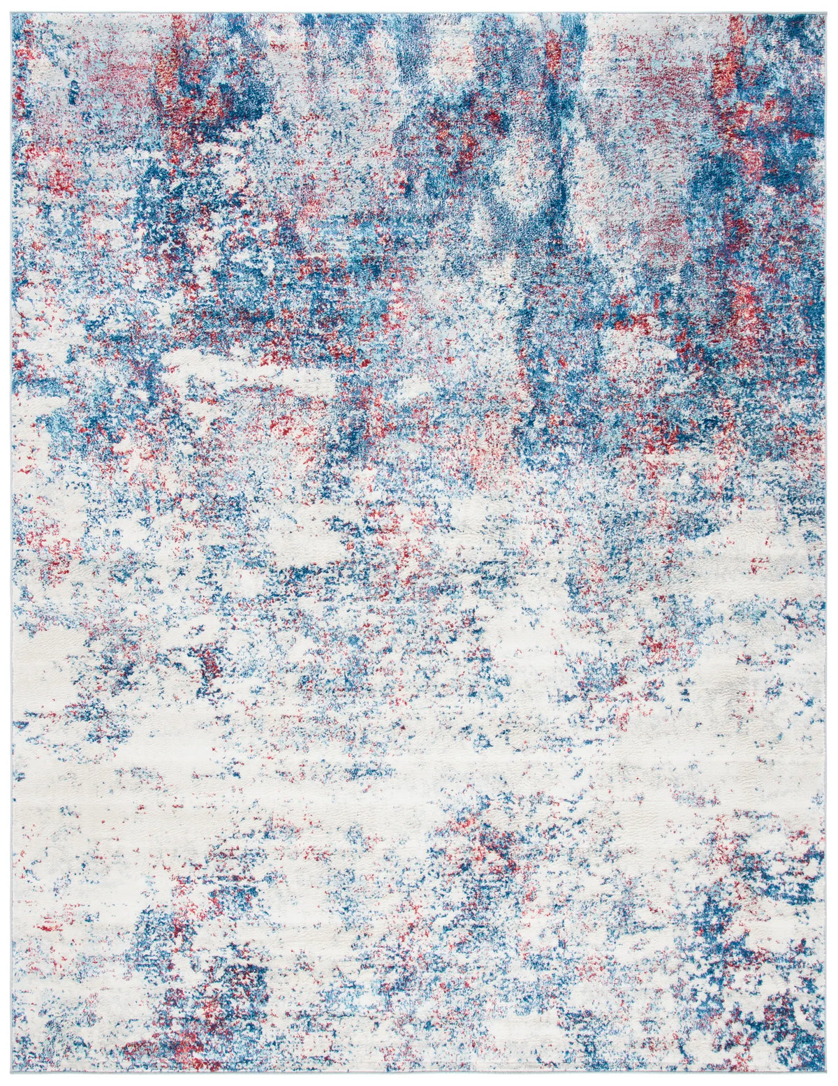 Safavieh Brentwood 10'-0" x 13'-0" Rug in Navy / Red