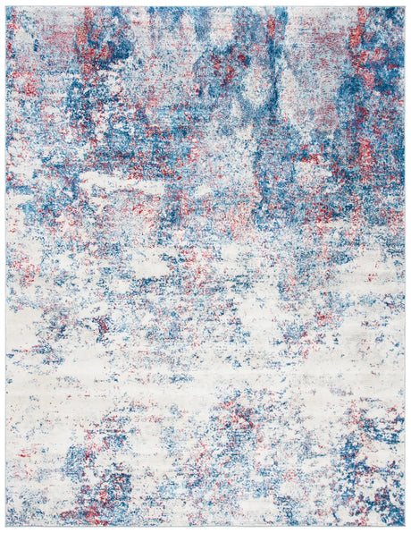 Safavieh Brentwood 10'-0" x 13'-0" Rug in Navy / Red