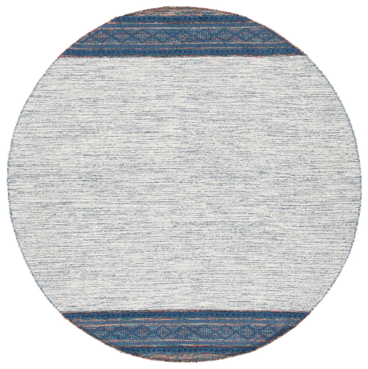 Safavieh Montauk 6'-0" x 6'-0" Rug in Navy / Beige