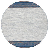 Safavieh Montauk 6'-0" x 6'-0" Rug in Navy / Beige