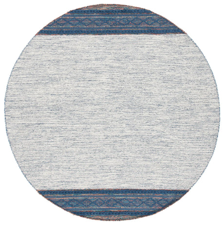 Safavieh Montauk 6'-0" x 6'-0" Rug in Navy / Beige