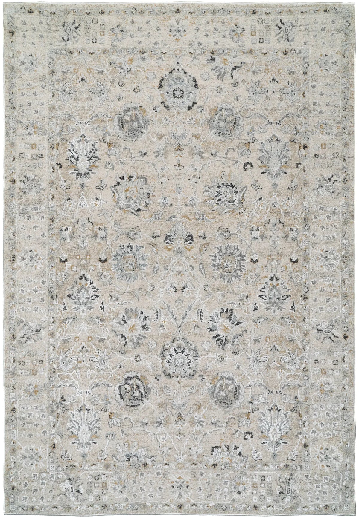 Dynamic Rugs Annalise 7604 Cream/Beige Rug - Rectangular
