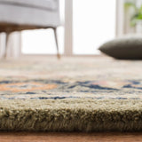 Safavieh Heritage 4'-0" x 6'-0" Rug in Green / Light Brown
