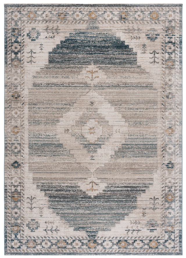 Safavieh Hazel 500 4'-0" x 6'-0" Rug in Blue / Beige