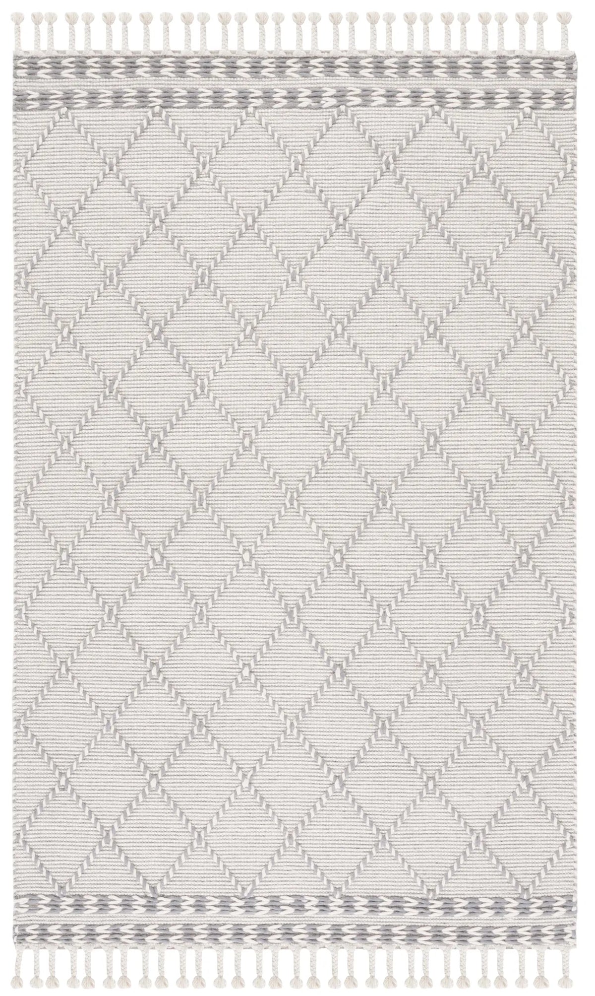 Safavieh Vermont 4'-0" x 6'-0" Rug in Ivory / Grey