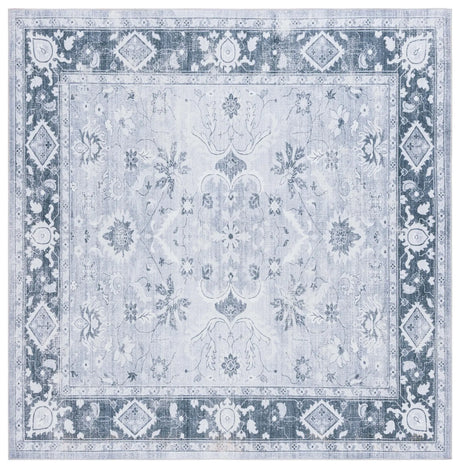 Safavieh Arizona 6'-0" x 6'-0" Rug in Light Grey / Grey Green