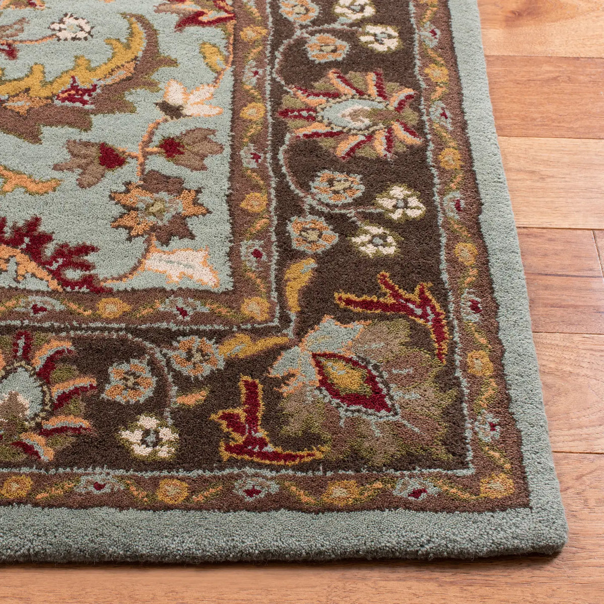 Safavieh Heritage 4'-0" x 6'-0" Rug in Blue / Brown
