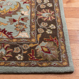Safavieh Heritage 4'-0" x 6'-0" Rug in Blue / Brown
