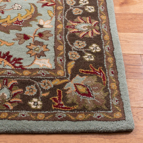 Safavieh Heritage 4'-0" x 6'-0" Rug in Blue / Brown