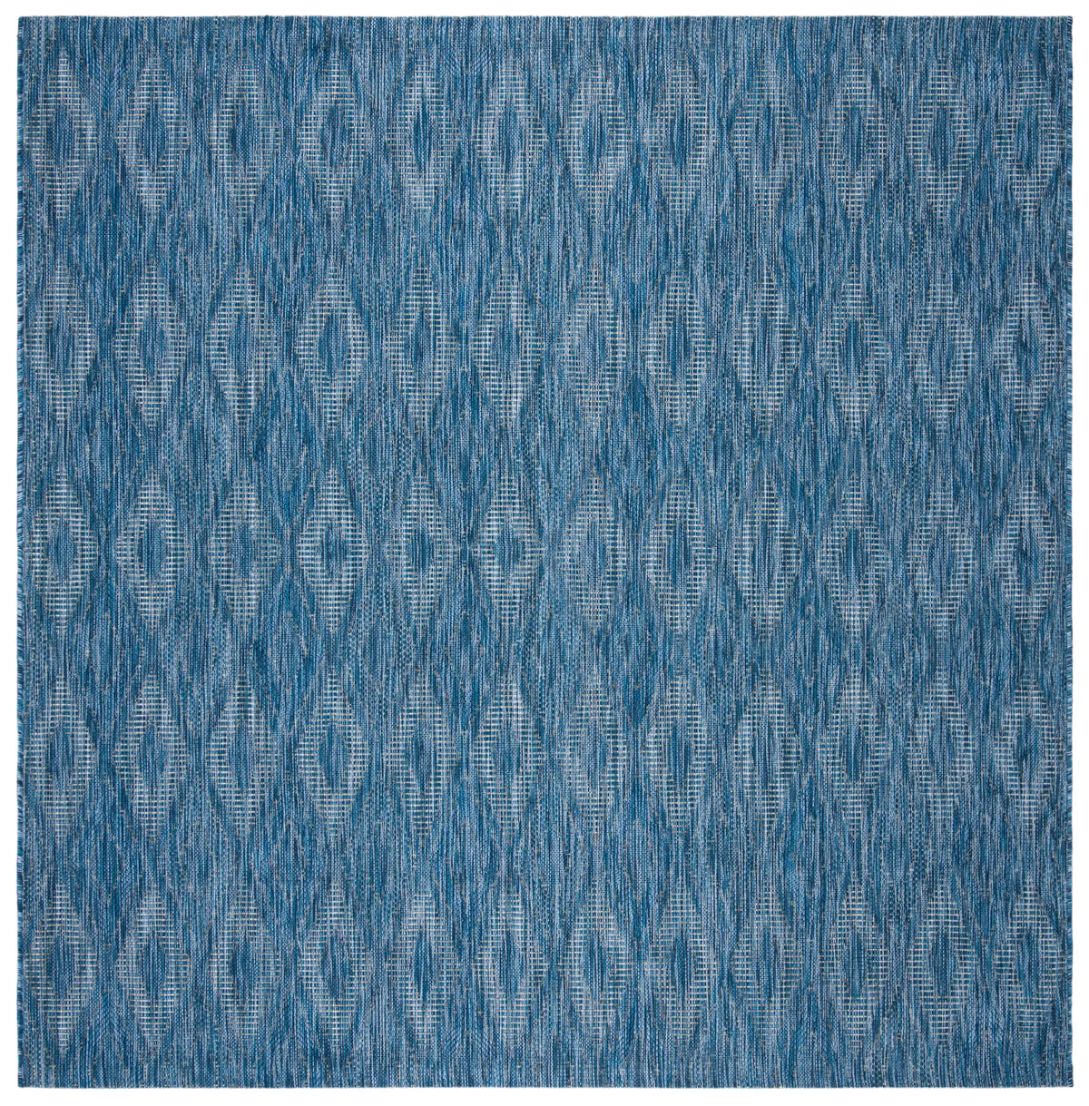 Safavieh Courtyard 6'-7" x 6'-7" Rug in Navy / Navy