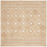 Safavieh Natural Fiber 6'-0" x 6'-0" Rug in Natural / Ivory