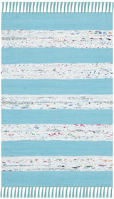 Safavieh Montauk 2'-6" x 4'-0" Rug in Ivory / Turquoise
