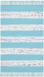 Safavieh Montauk 2'-6" x 4'-0" Rug in Ivory / Turquoise