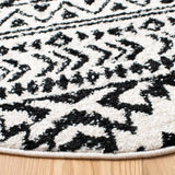 Safavieh Tulum 10'-0" x 10'-0" Rug in Ivory / Black