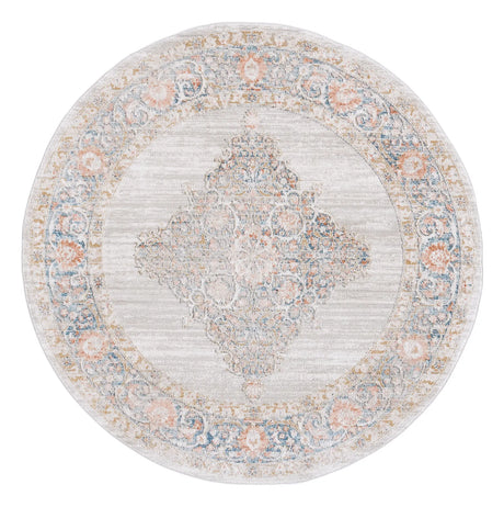 Safavieh Shivan 6'-7" x 6'-7" Rug in Grey / Rose