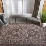 Safavieh Courtyard 2'-0" x 3'-7" Rug in Brown / Beige