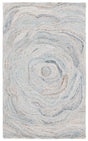 Safavieh Abstract 3'-0" x 5'-0" Rug in Beige / Blue