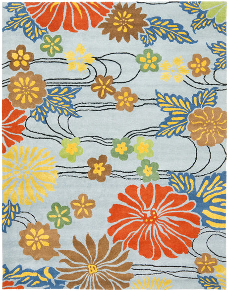 Safavieh Soho 9'-6" x 13'-6" Rug in Blue / Multi
