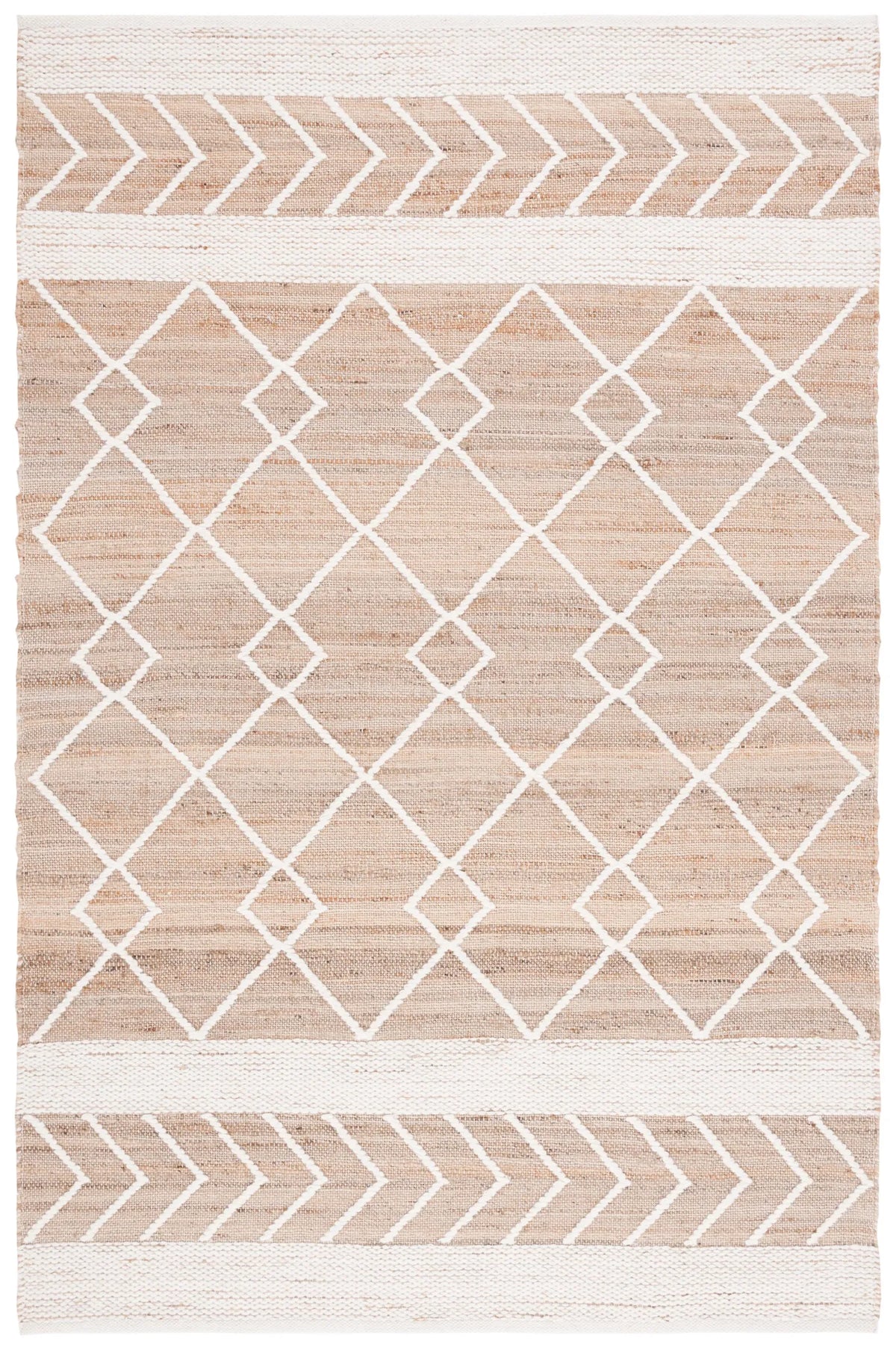 Safavieh Natural Fiber 4'-0" x 6'-0" Rug in Natural / Ivory