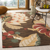 Safavieh Jardin 4'-0" x 6'-0" Rug in Brown / Multi