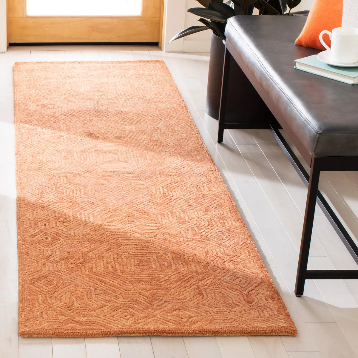 Safavieh Ikat 2'-3" x 8'-0" Rug in Rust