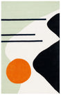 Safavieh Rodeo Drive 4'-0" x 6'-0" Rug in Green / Black
