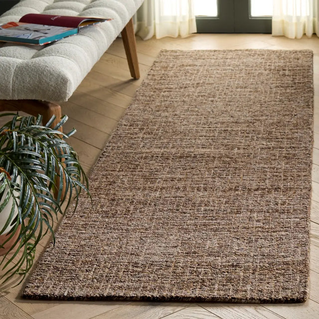 Safavieh Abstract 2'-3" x 8'-0" Rug in Antique Brown