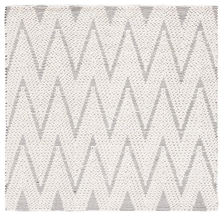 Safavieh Natura 6'-0" x 6'-0" Rug in Ivory / Black