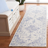 Safavieh Metro 2'-3" x 11'-0" Rug in Blue / Ivory