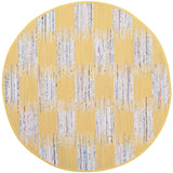 Safavieh Montauk 6'-0" x 6'-0" Rug in Yellow / Multi