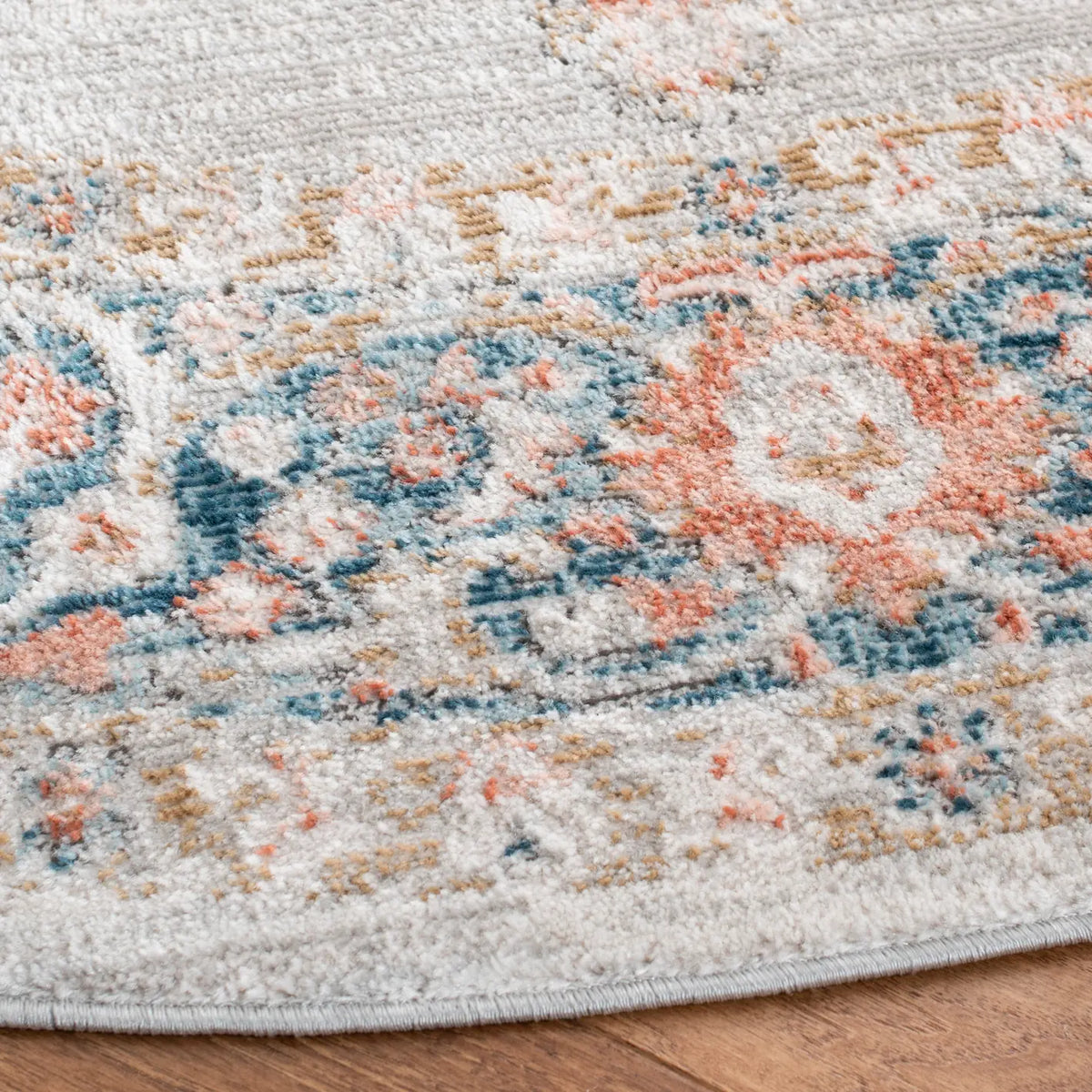 Safavieh Shivan 6'-7" x 6'-7" Rug in Grey / Rose