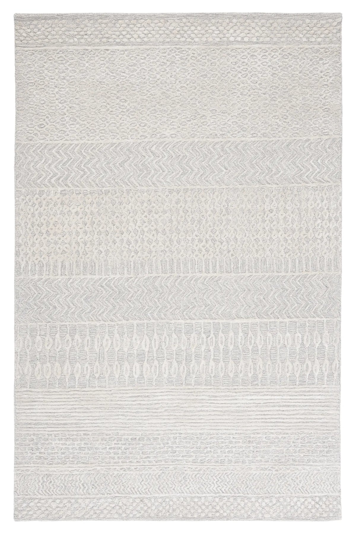 Safavieh Glamour 4'-0" x 6'-0" Rug in Grey / Ivory